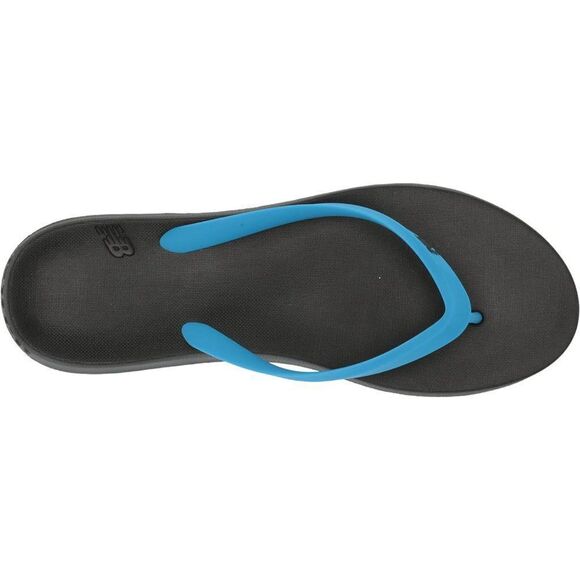 New Balance Men\'s Pool Locker Synthetic Flip Flop Sandals Black/Blue Size 12 NWT main image 13